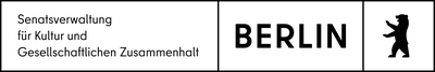 Logo Senatsvewarltung für Kultur und Gesellschaftlichen Zusammenhalt